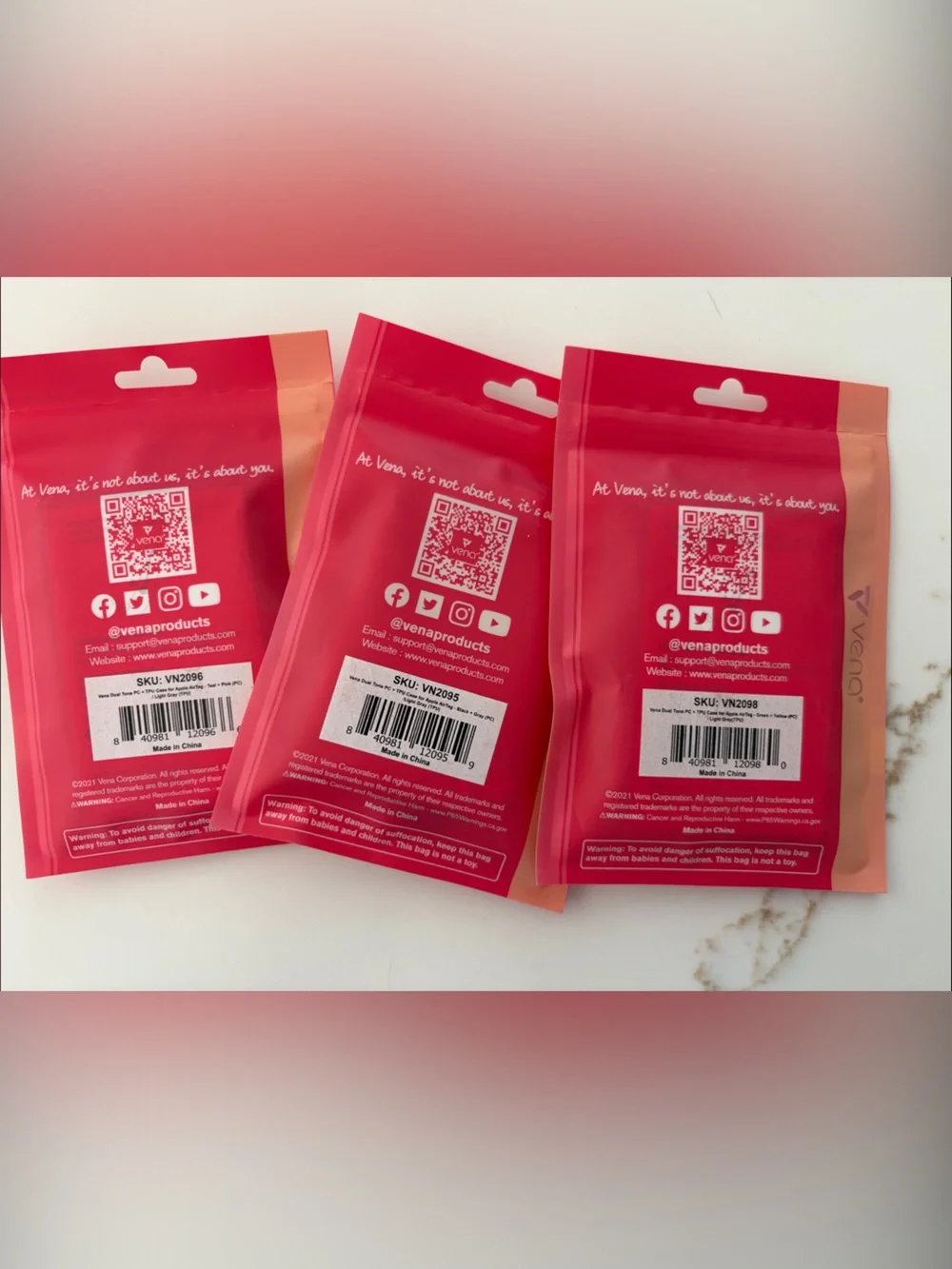 Vena airtag holders